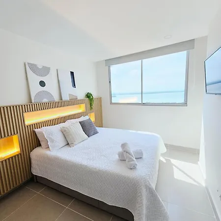 Amplio Familiar Con Vista Al Mar En * Cartagena